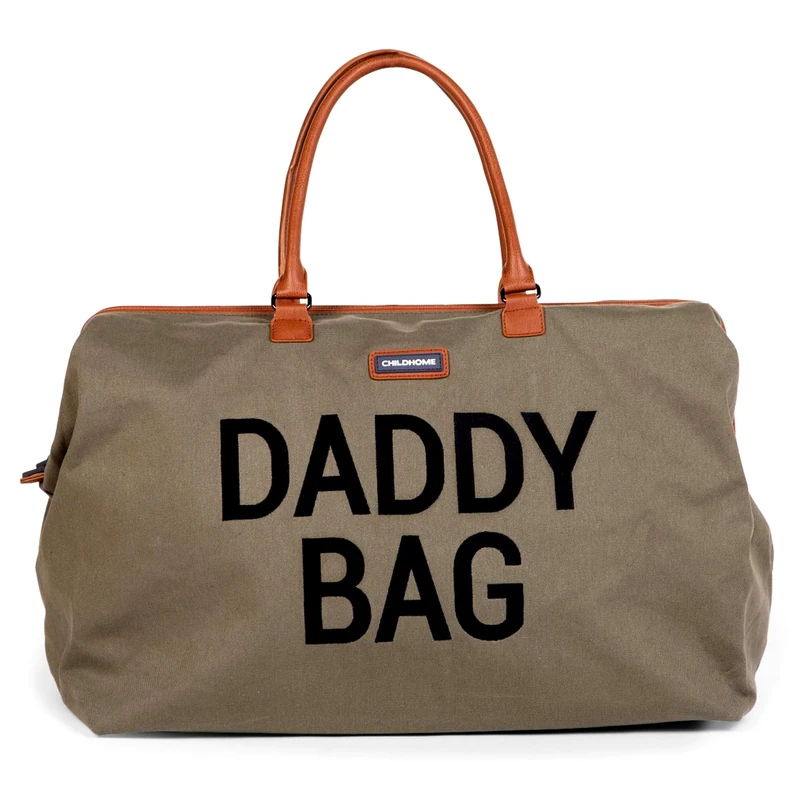 Childhome, Weekend Sports Bag, 58L XL Capacity Various Compartments, Zip, Insulated Pocket, Khaki