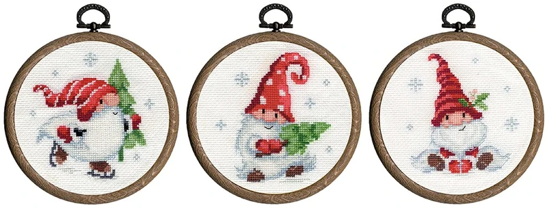 Vervaco PN-0187976 Counted Cross Stitch Kit - 10 cm Diameter
