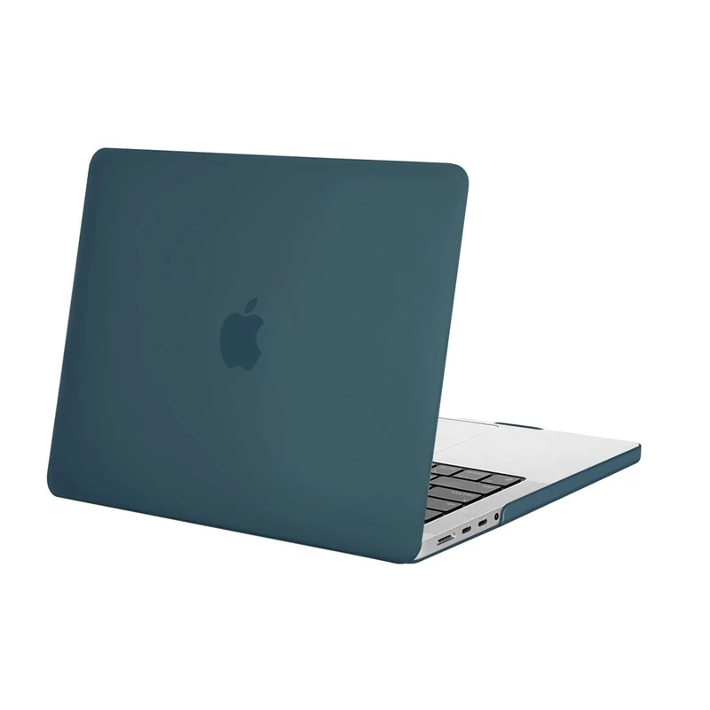 MOSISO Compatible with MacBook Pro 14 inch Case 2026 2025-2021 M5 M4 M3 M2 M1 A3434 A3112 A3185 A3401 A2918 A2992 A2779 A2442 Touch ID, Protective Plastic Hard Shell Cover, Deep Teal