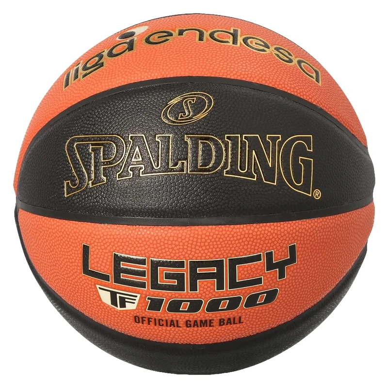 Spalding 77187Z Basketballs Black/Orange 7