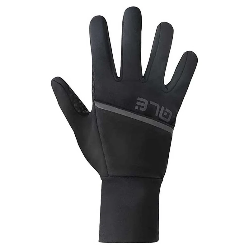 Alé Cycling Unisex Scirocco Winter Cycling Gloves, Black, S