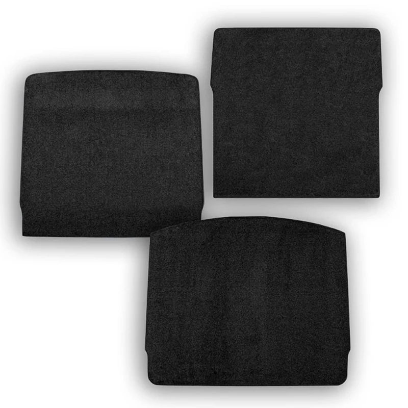AUTO-STYLE Velour Trunk mat compatible with Volkswagen Passat 3G Variant 2014- incl. GTE