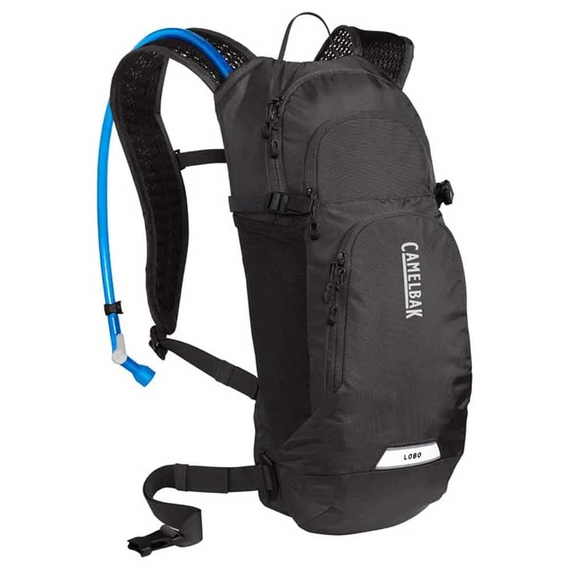 CAMELBAK Womens LOBO 9 Litre Hydration Cyling Backpack with 2 Litre Reservoir - Charcoal/Black - 9 Litre/2 Litre