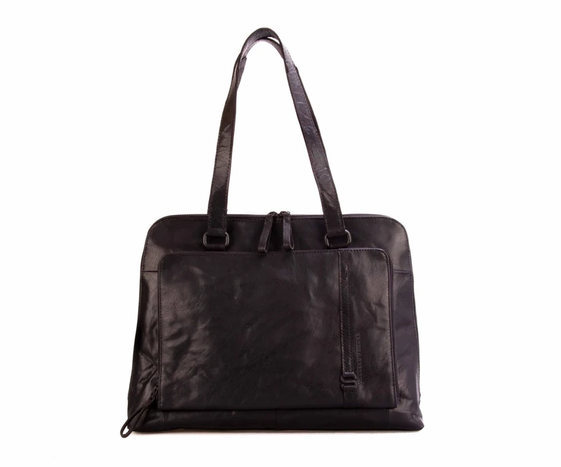 Spikes & Sparrow Billie Ladies Business Handbag, Black, One size, Western