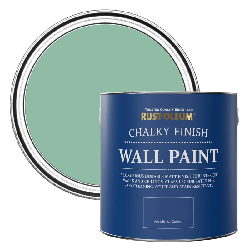 Rust-Oleum Green Matt Emulsion Wall Paint - Wanderlust 2.5L