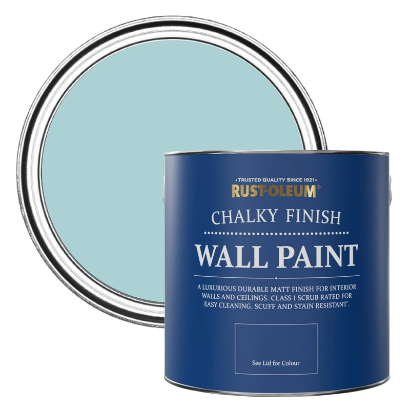 Rust-Oleum Blue Matt Emulsion Wall Paint - Little Cyclades 2.5L
