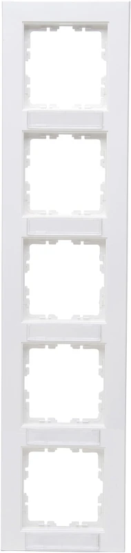 Kopp, HK07 407229008 Cover Frame 5-Way Pure White