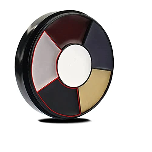 Mysense Clown White Face Painted 6 Colors Bruise Wheel for Special Effects SFX Zombie Makeup Kit Halloween Professional Non Toxic