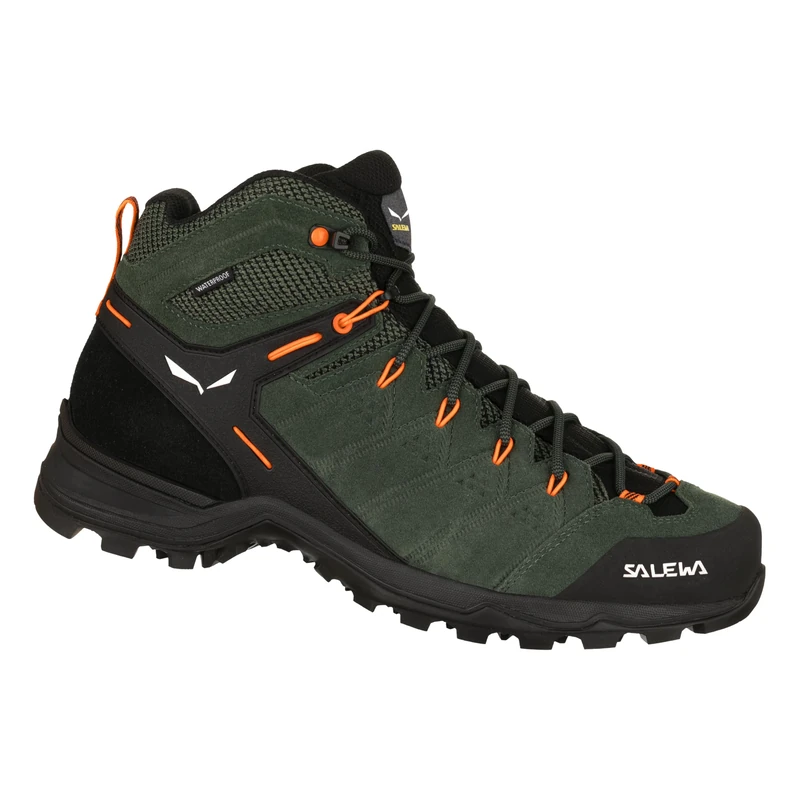 Salewa Alp Mate Mid Power-Tex Herrenschuh, Thyme/Black, 40.5, Male