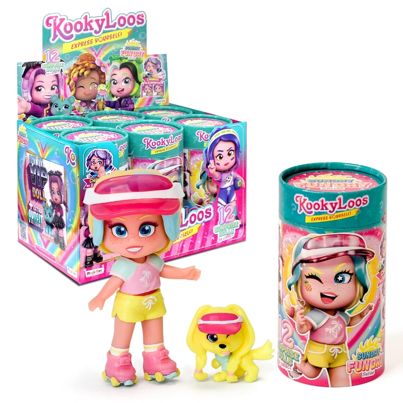 KOOKYLOOS Sunday Funday - Surprise Collectable Dolls