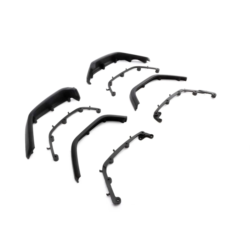 Axial AXI250001 SCX6: Jeep JLU FR & RR Fenders & Mounts, Multi - Image 1