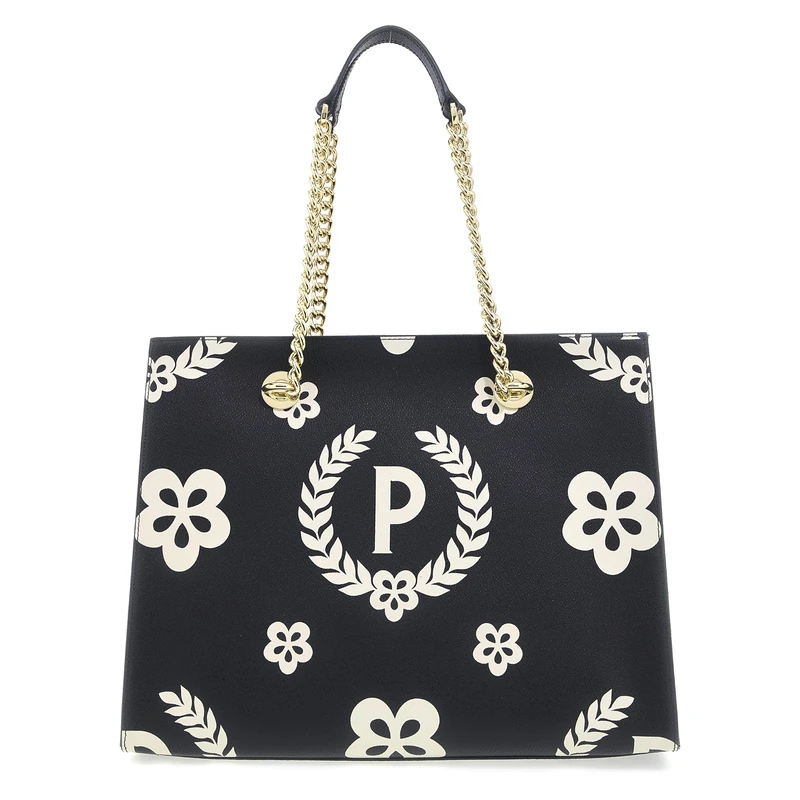 Pollini POLLINIHERITAGE LOGO CLASSIC TOTE BAG