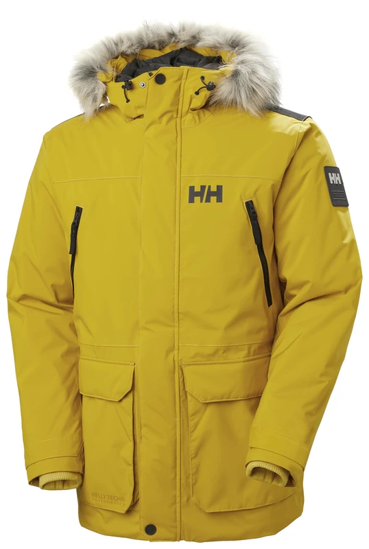 Helly Hansen Men's Reine Parka, Straw, S