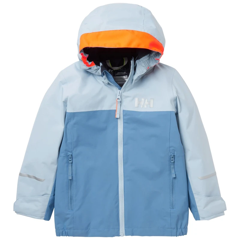Helly Hansen Kids Unisex K Shelter Jacket 2.0, Blue Fog, 7