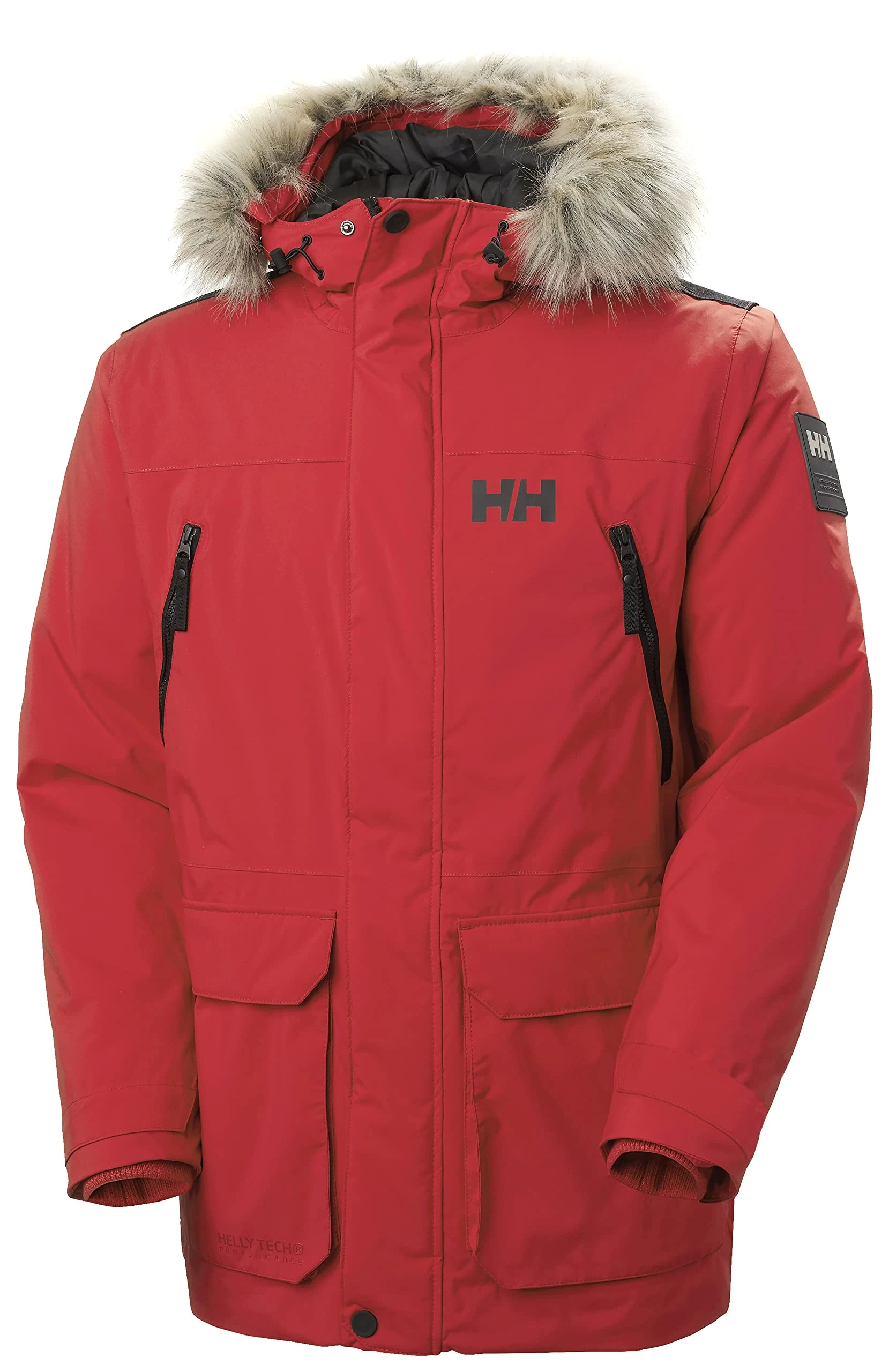 Helly Hansen Men's Reine Parka, Red, S