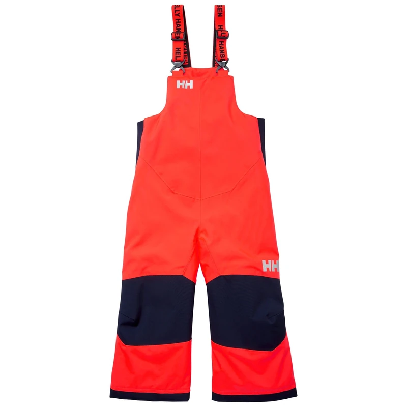 Helly Hansen Kids Unisex K Rider 2 Ins Bib, Neon Coral, 10