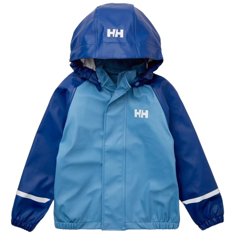 Helly Hansen Kids Unisex K Bergen 2.0 Pu Rainset, Deep Fjord, 7
