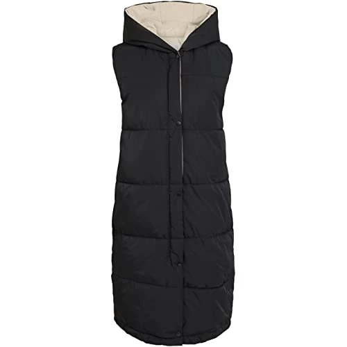 Object Womens Jaria Hoodie Gilet Black XXS - Image 1