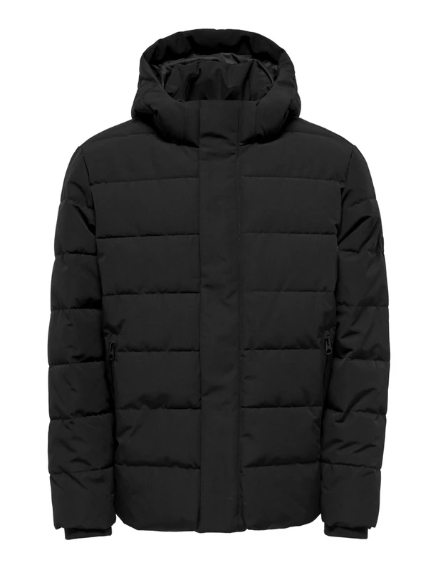 ONLY & SONS Male Onscayson Down Jacket, black, M