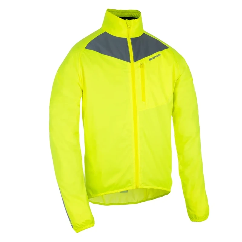 Oxford Endeavour Jacket, Fluorescent - Breathable Waterproof Cycle Jacket With Nightbright 360 Reflective Panels For High-Visibility (2XL)