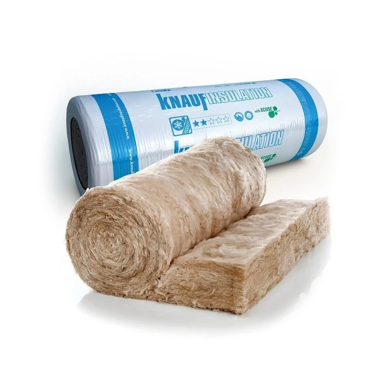 EARTHWOOL 10 x Insulation Loft Rolls Knauf 200mm Thickness, 6.84m2 Per Roll Combi Cut 68.40m2 Area Covered Deliveries to Mainland UK ONLY