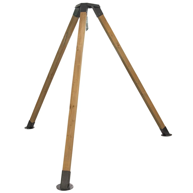 Vivere Steel Tripod Brakits for 4x4 Posts - Image 1