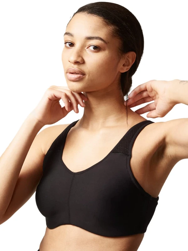Chantelle Women's High Impact Everyday Sports Bra, Black, 32H US