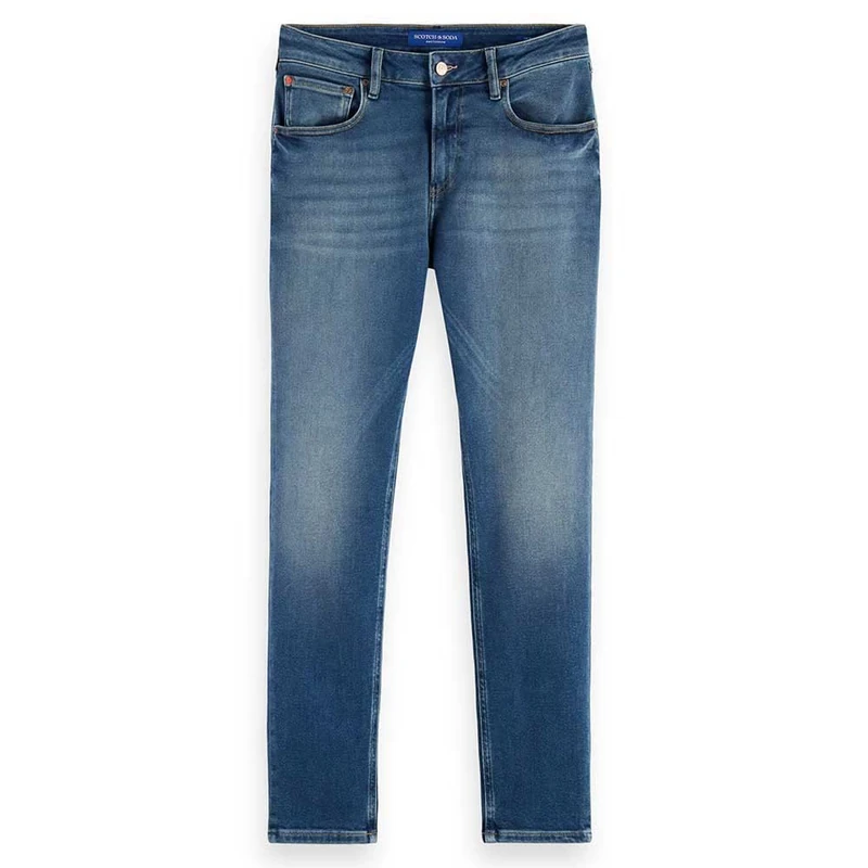 Scotch & Soda Men's Skim - Slim Fit - Seasonal Essentials Jeans, Everywhere Blue 4920, 30/34 - Image 1