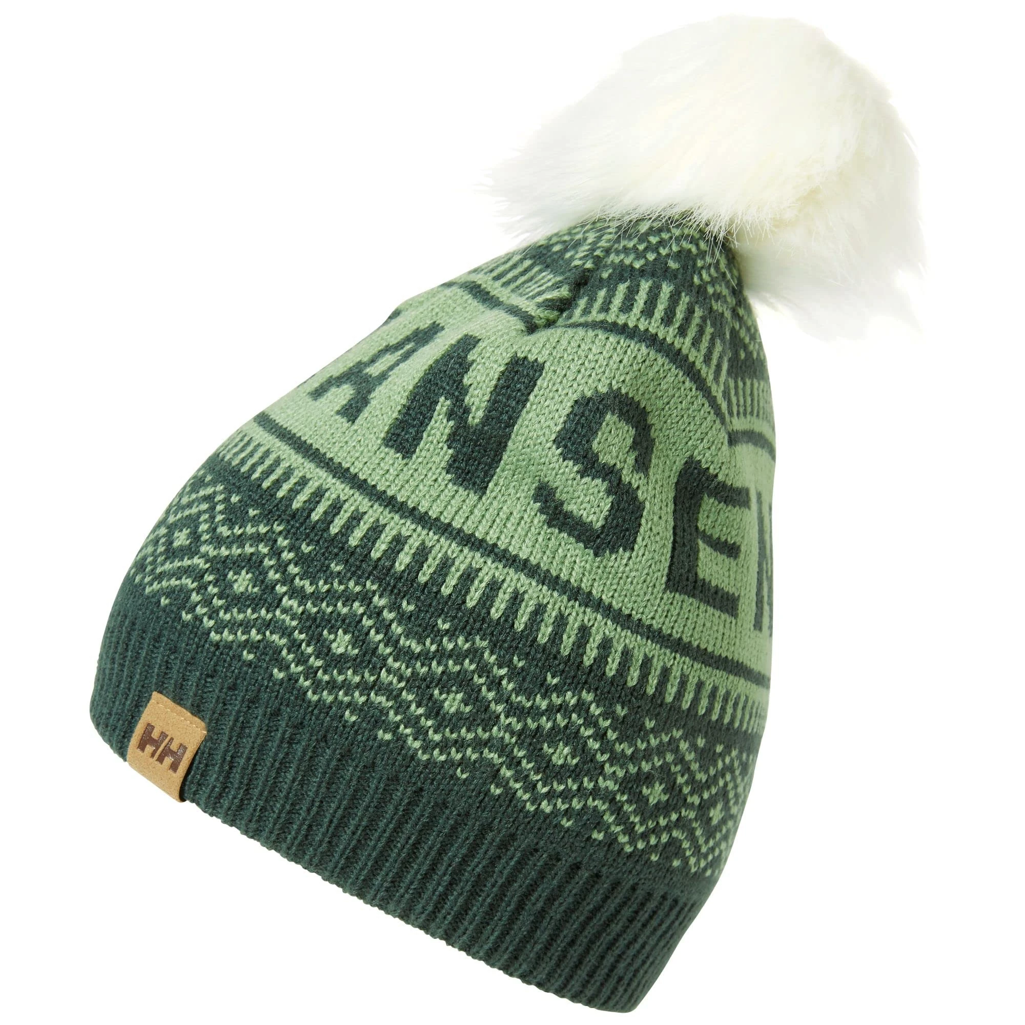 Helly Hansen Unisex's Champow Beanie Hat, Green, One Size