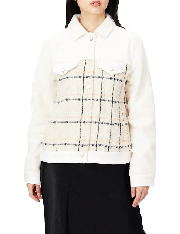 Desigual Women's 20wwew641011m Jackets, White, M