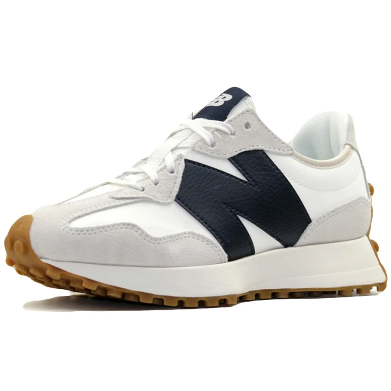 New Balance Women's 327 Shoes, Moonbeam/Outerspace, 4/M