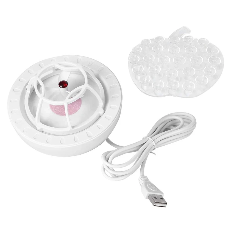 Multifunctional Household USB Mini Ultrasonic Dishwasher Dish Washing Machine Cleaner(red)