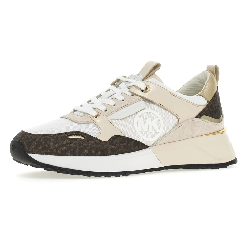 Michael Kors 43F1THFS1B-085 Theo Trainer Women Optic White UK 8