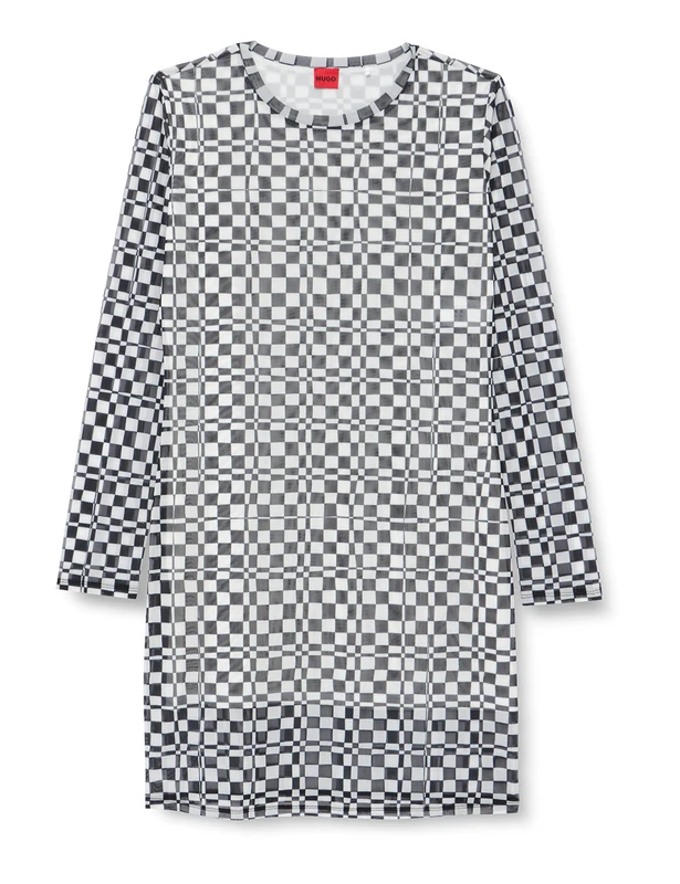 HUGO Women's Namara Dress, Open Miscellaneous987, Slim fit