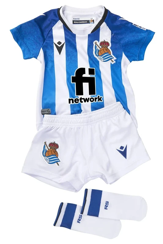 Real Sociedad Baby and Toddler T-Shirt Set,Unisex Baby,Blue,12M - Image 1