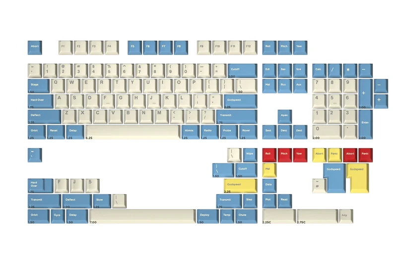 DROP GMK Godspeed Custom Keycap Set - Cherry Profile - Image 1