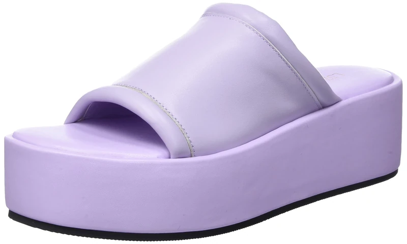 L37 HANDMADE SHOES Women's Piece of Heaven Sandal, Lilac, 4 UK