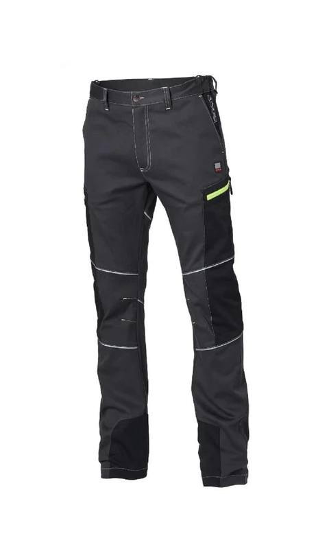 Ristohouse Siggi Bergen Work Trousers, Stretch Fabric (Grey, L) - Image 1