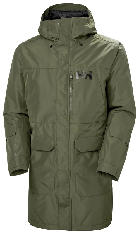 Helly Hansen Men's Raincoat, Utility Green, XL UK
