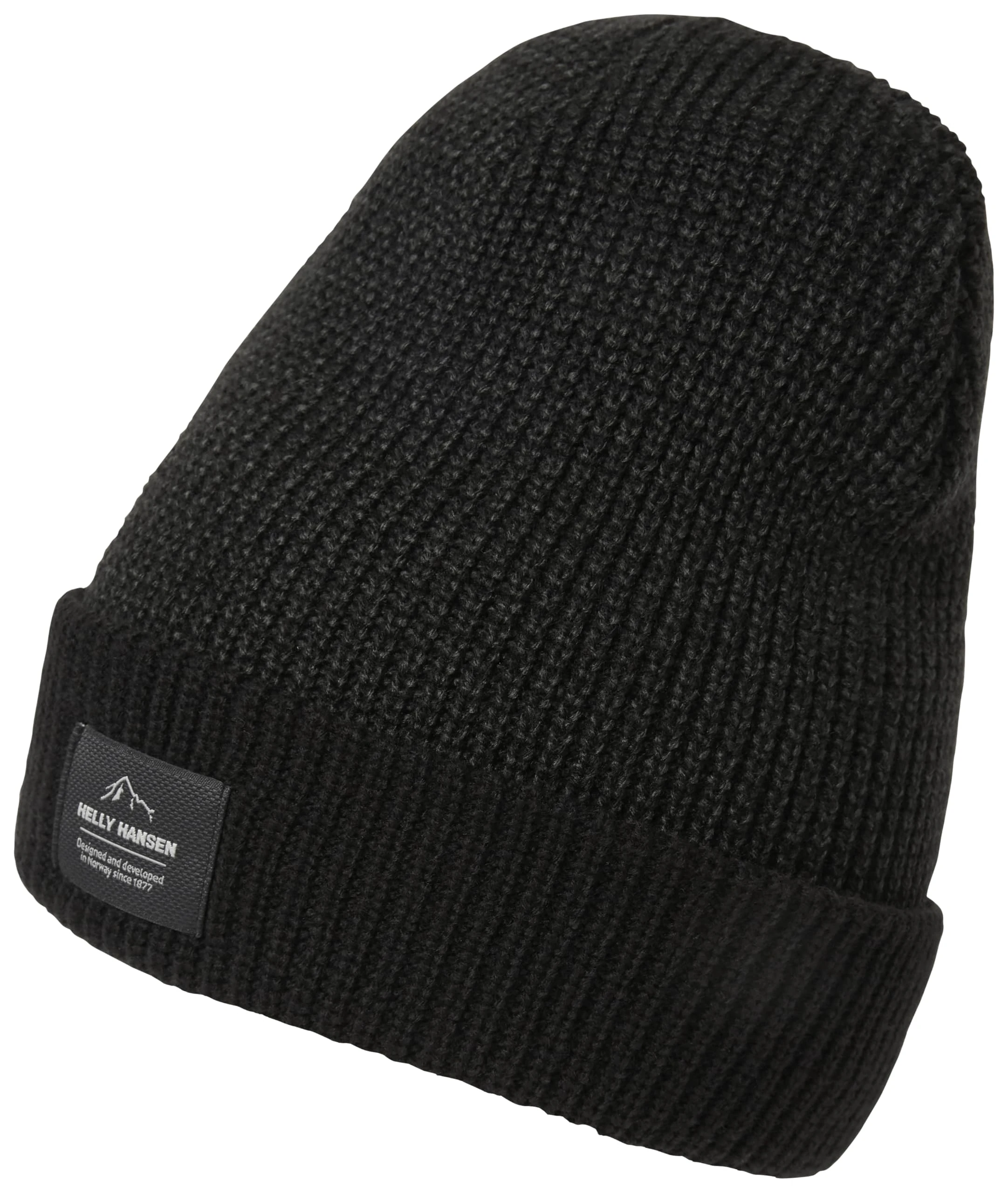 Helly Hansen Logo Cuff Beanie Mens Black