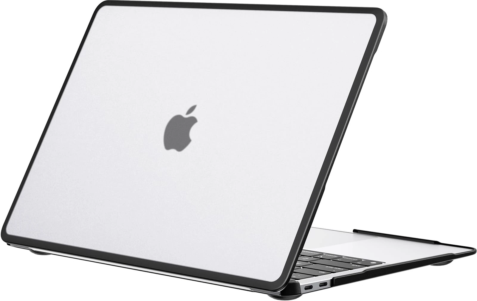 BuleSwan New Upgraded MacBook Air 13 inch Case 2021 2020 M1 A2337 A2179 A1932, Anti-Cracking and Anti-Fingerprint Hard Shell Case, TPU+PC, Matte Surface, Clear