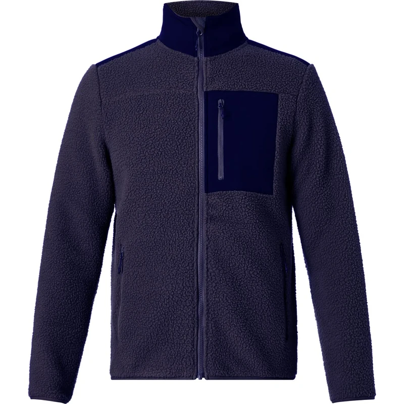 McKINLEY Men's Cherpa Jacket, Schwarze Nacht, L