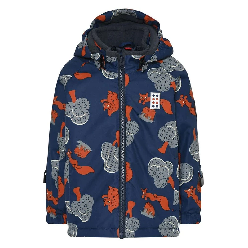 LEGO Wear Unisex Jungen Winterjacke Schneejacke 12.000 Wassersäule atmungsaktiv LWJirisan 700 Rain Jacket, 590, 98