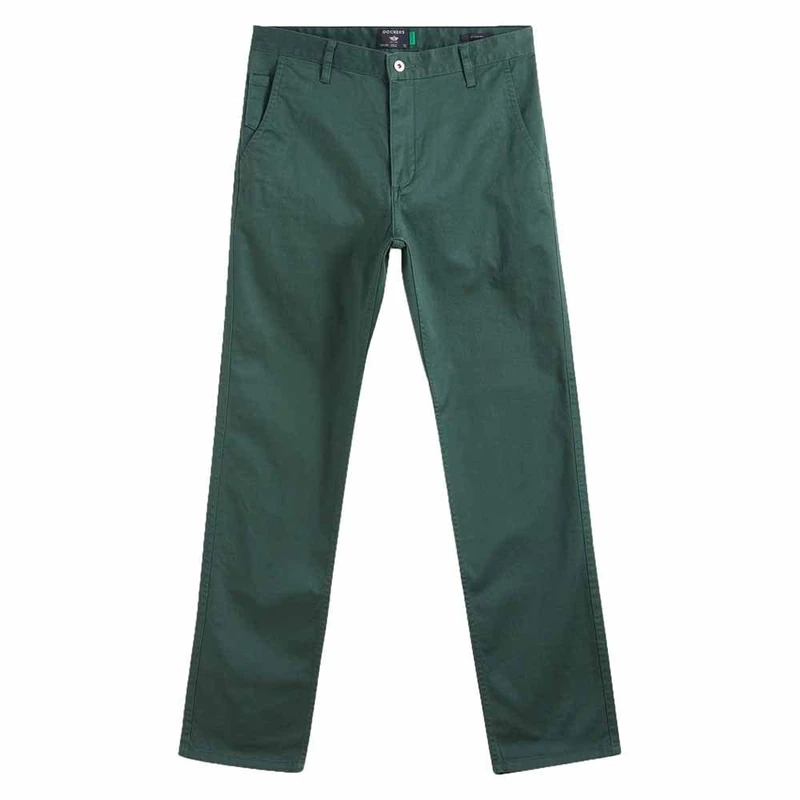 Dockers Men's, ALPHA ORIGINAL KHAKI Pants, Green, 32W / 34L