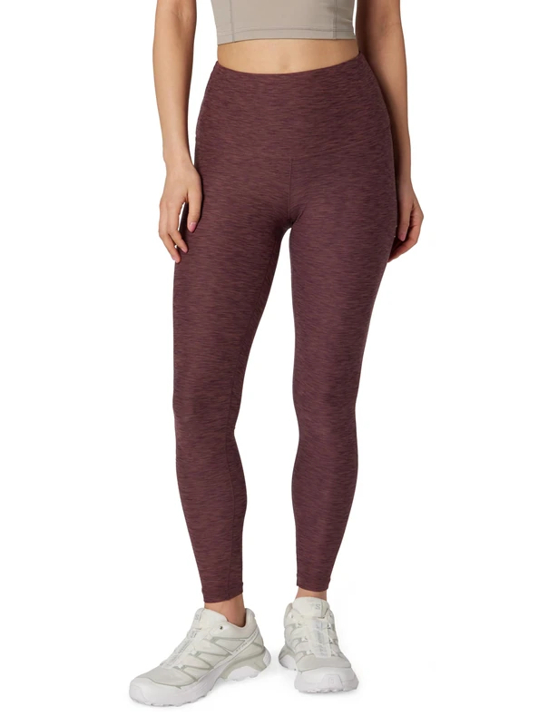 prAna Women's Kimble 7/8 Legging Yoga Pants, Flannel Heather, XL