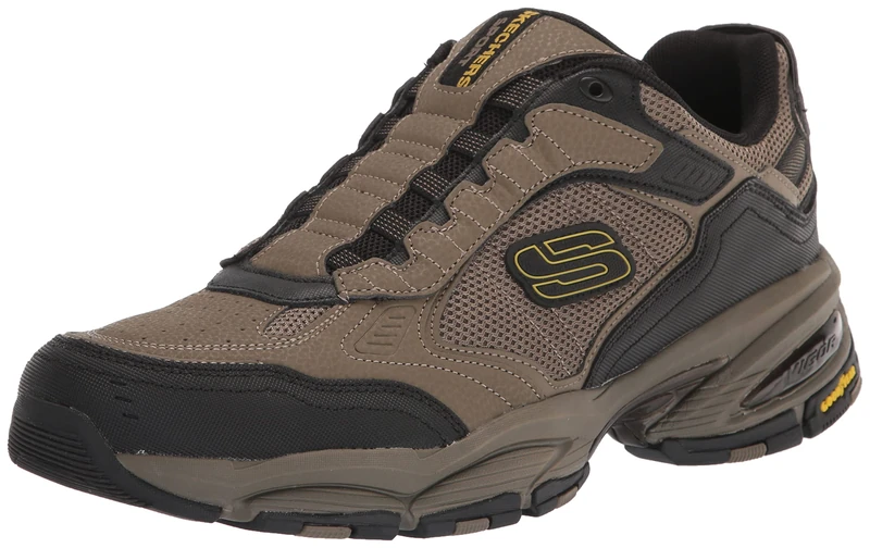 Skechers Men's Vigor 3.0 Slipper Loafer, Pebble Grey, 8.5 UK