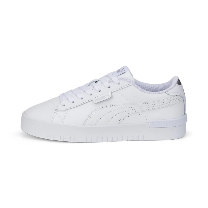 Puma Jada Renew Female Adult Sneaker, Puma White-Puma White-Puma Silver, UK 4.5