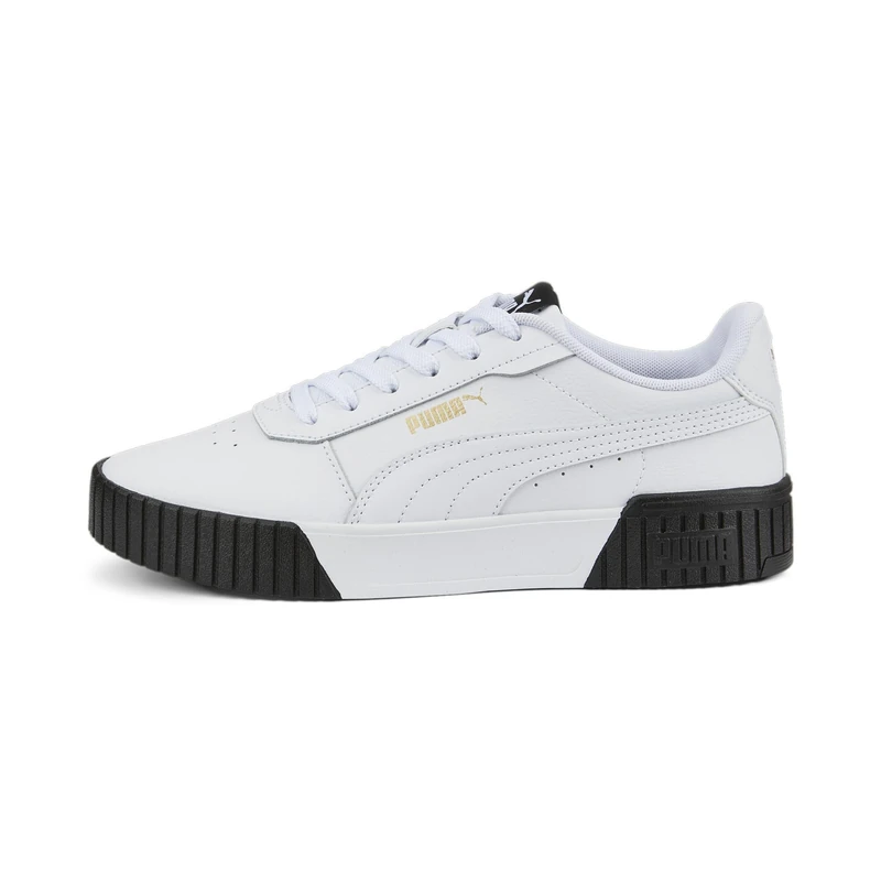PUMA Womens Carina 2.0 Sneakers - White - Size UK 4.5
