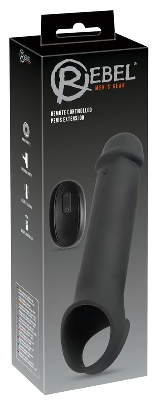 Rebel Penis Sleeve-05508250000 Black One Size
