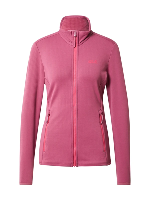 Jack Wolfskin Peak Grid Fleece W Women's Fleece Jacket, Purple Quartz, M